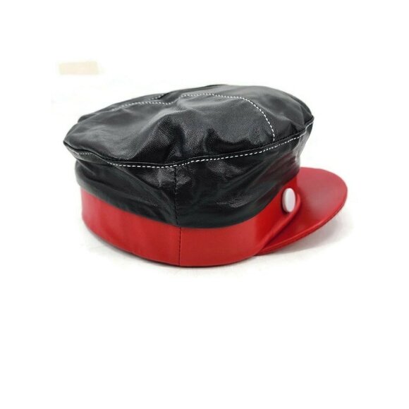 New Disney X Gigi Burris Millinery Steamboat Willie Leather Cap Hat main image 7